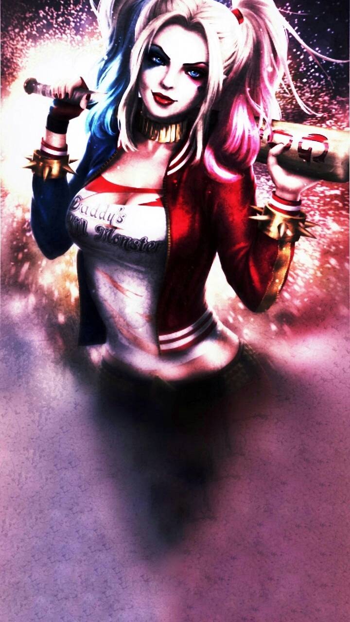 Harley Quinn Phone Background