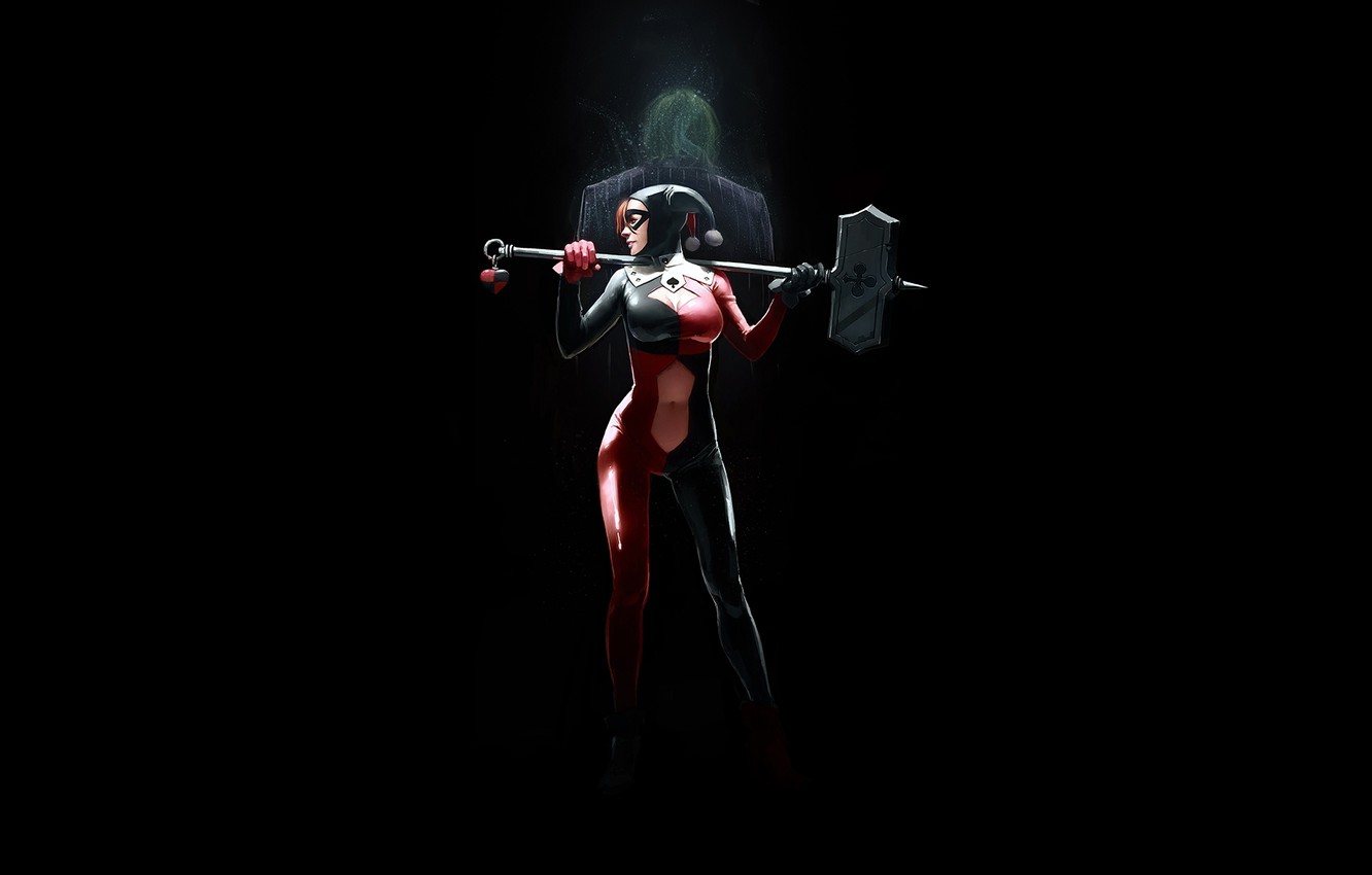 Harley Quinn With Hammer Wallpapers