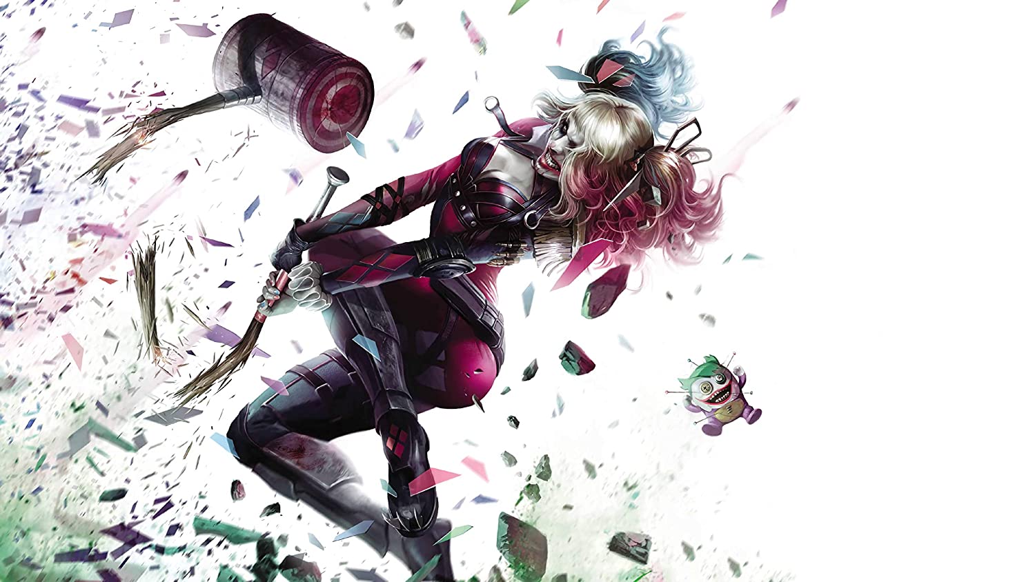 Harley Quinn With Hammer Wallpapers