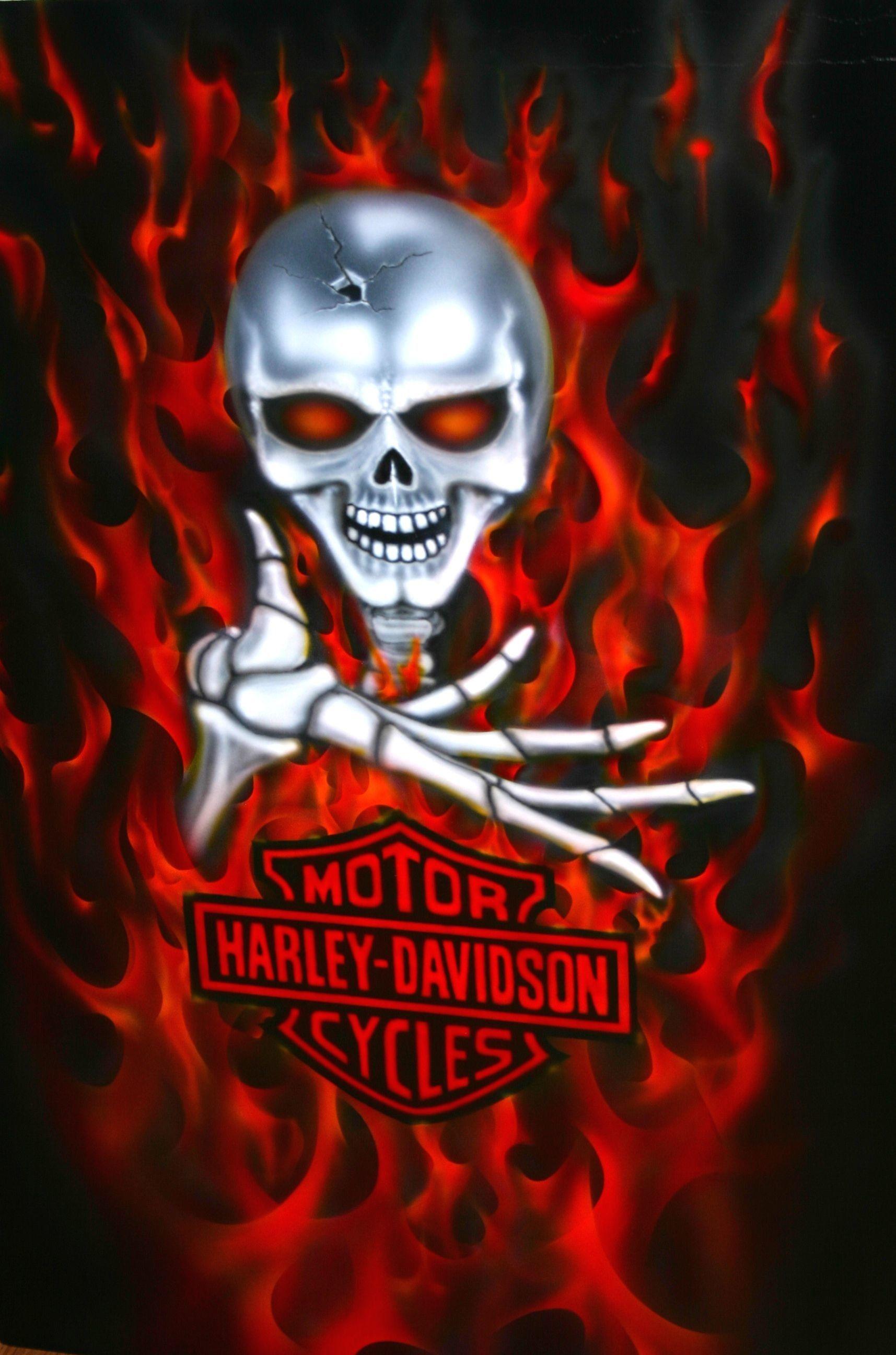 Harley Skull Wallpapers