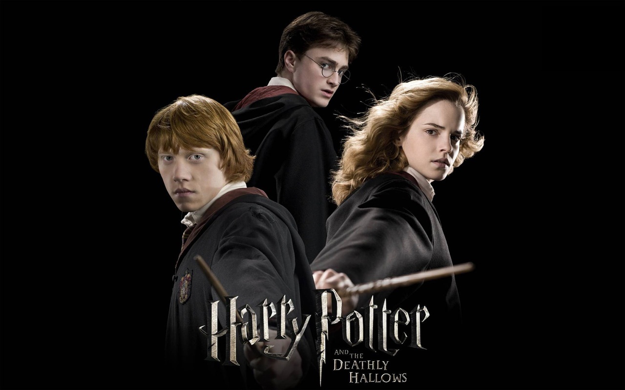 Harry Hermione And Ron Wallpapers
