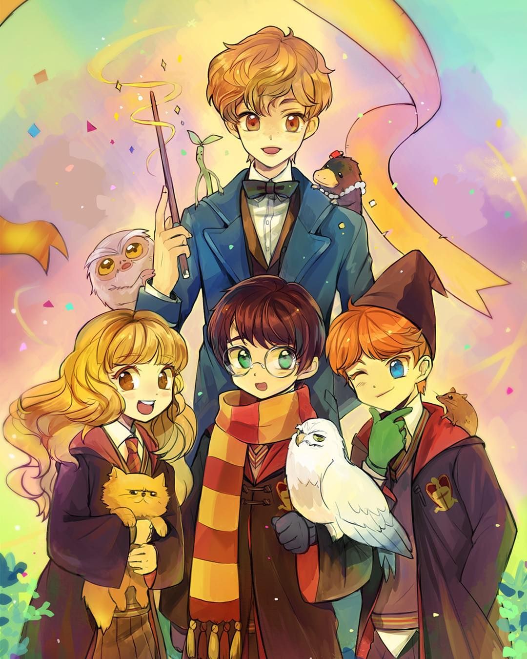 Harry Potter Anime Wallpapers