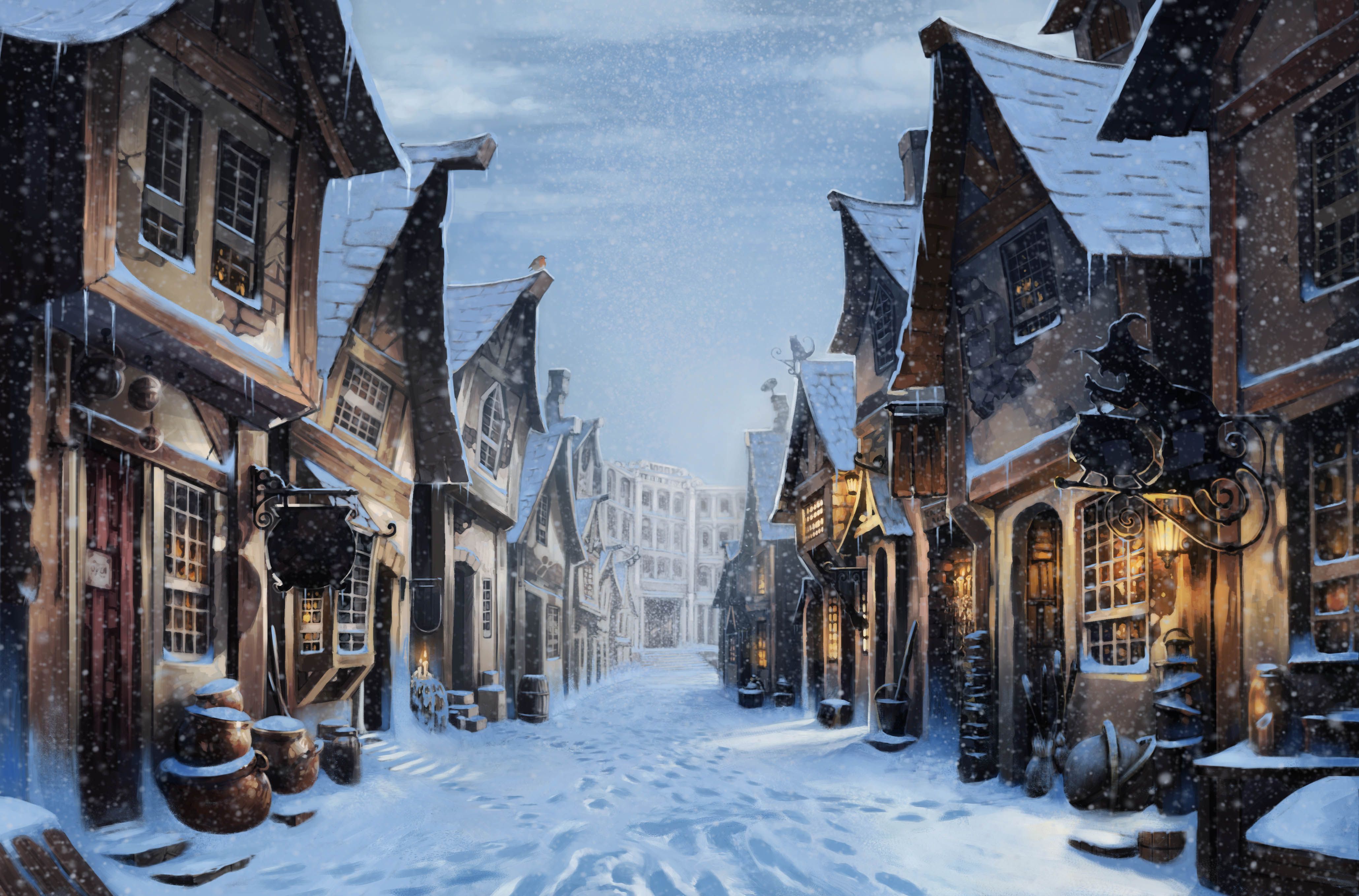 Harry Potter Christmas Desktop Wallpapers