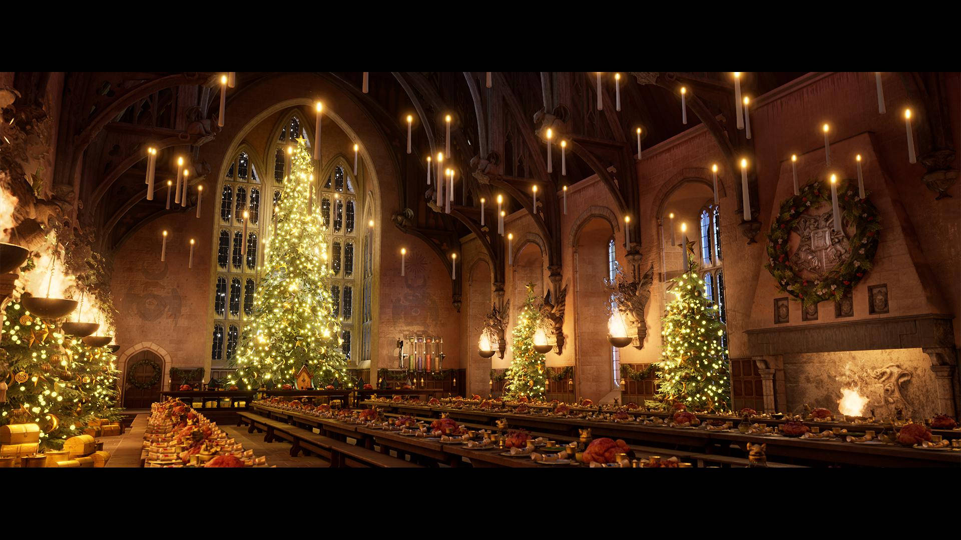 Harry Potter Christmas Desktop Wallpapers