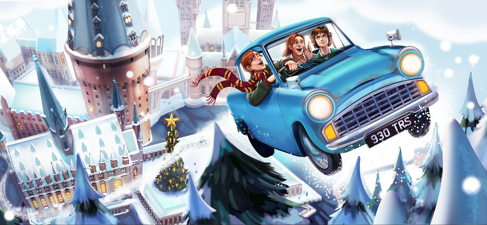 Harry Potter Flying Car Wallpapers