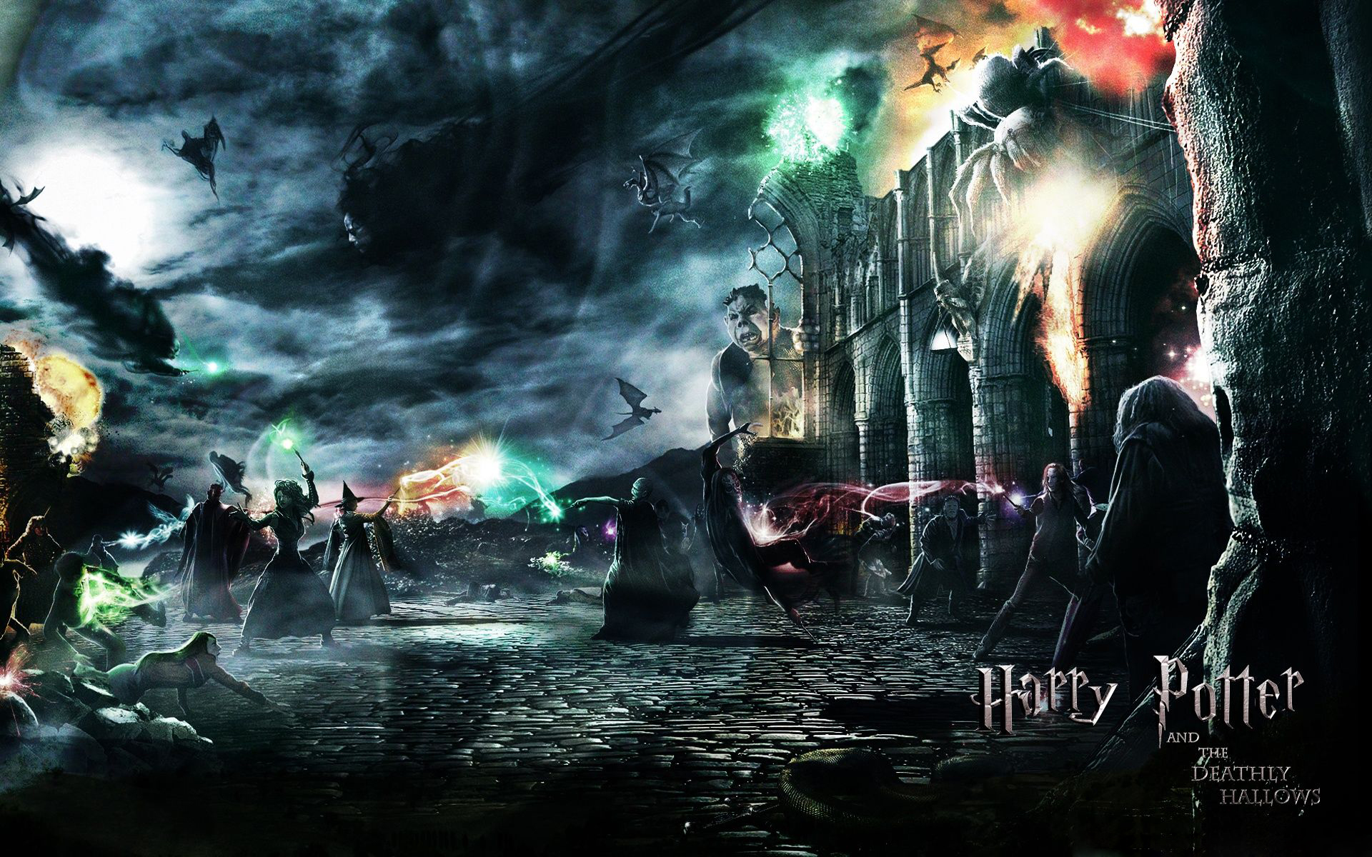 Harry Potter Halloween Background