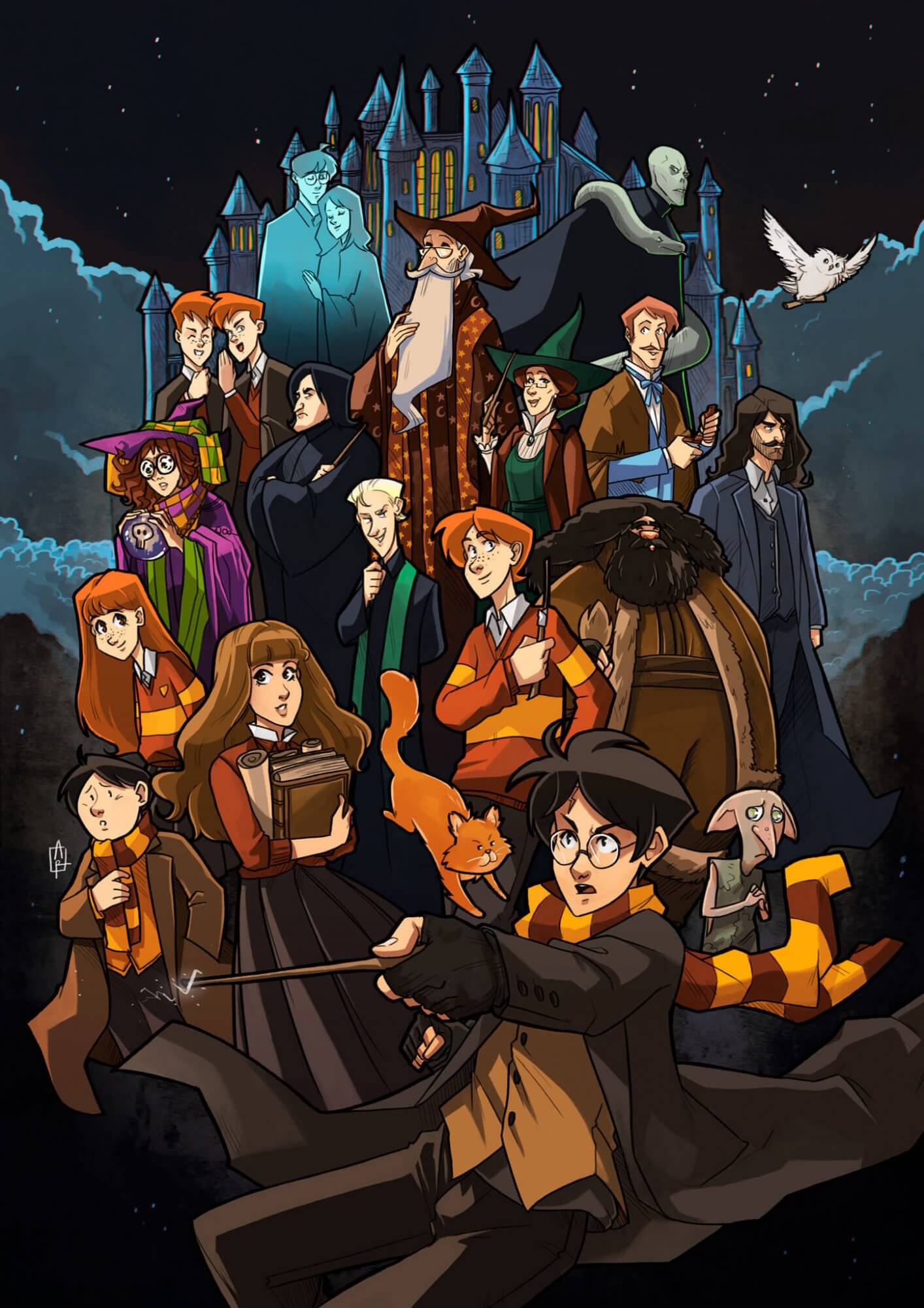 Harry Potter Halloween Background