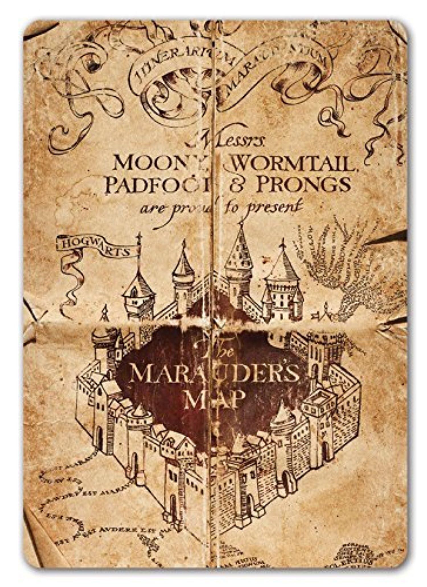 Harry Potter Marauders Map Wallpapers