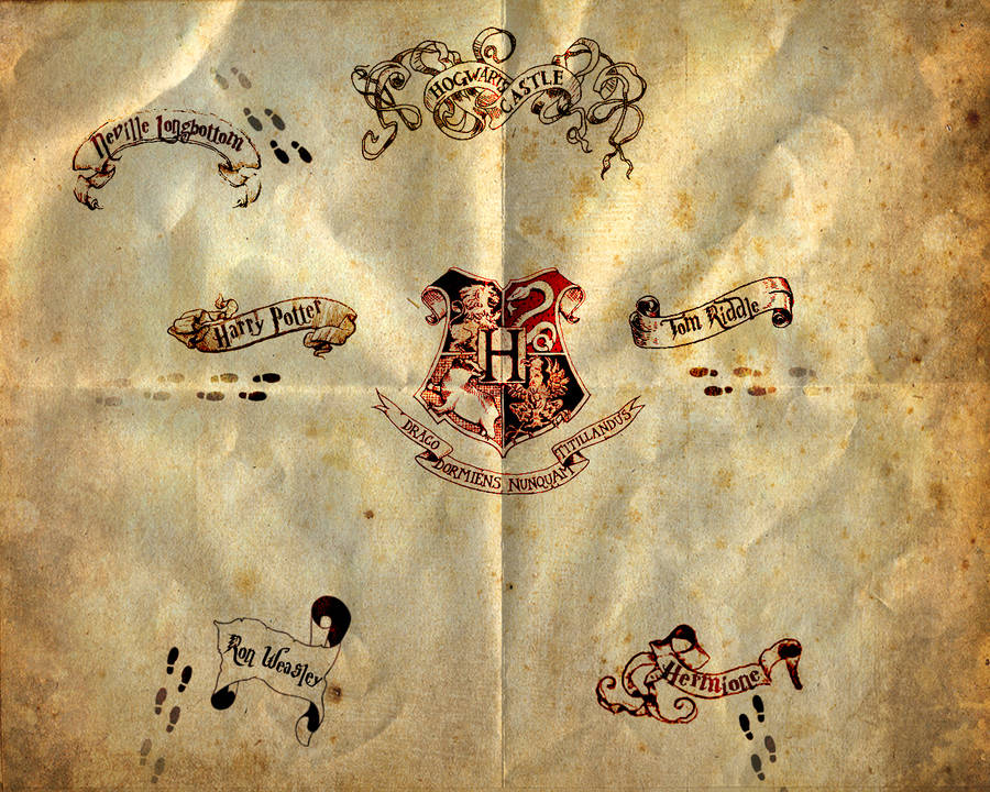 Harry Potter Marauders Map Wallpapers