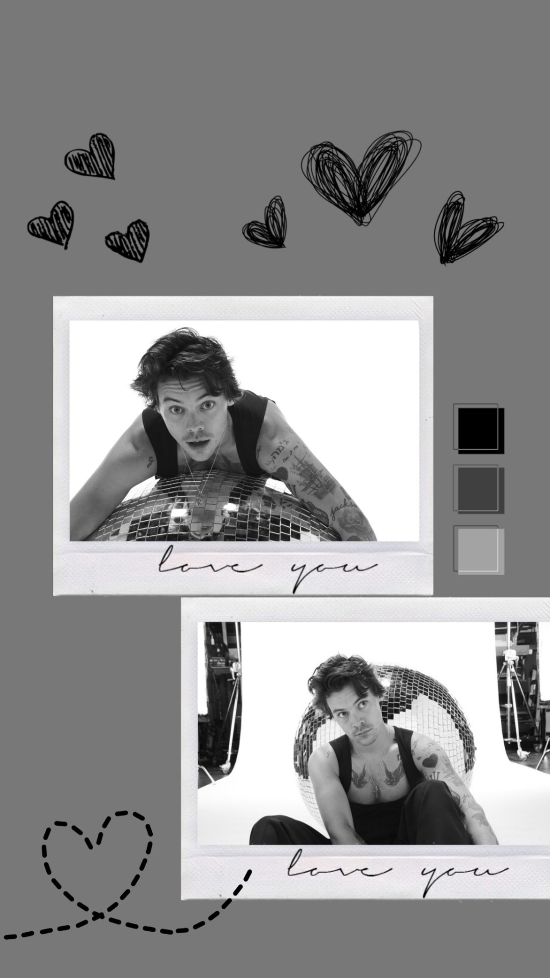 Harry Styles Collage Aesthetic Wallpapers