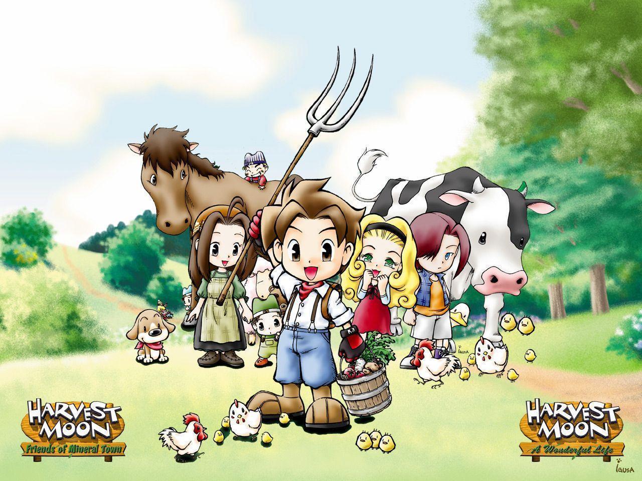 Harvest Moon: Animal Parade Wallpapers