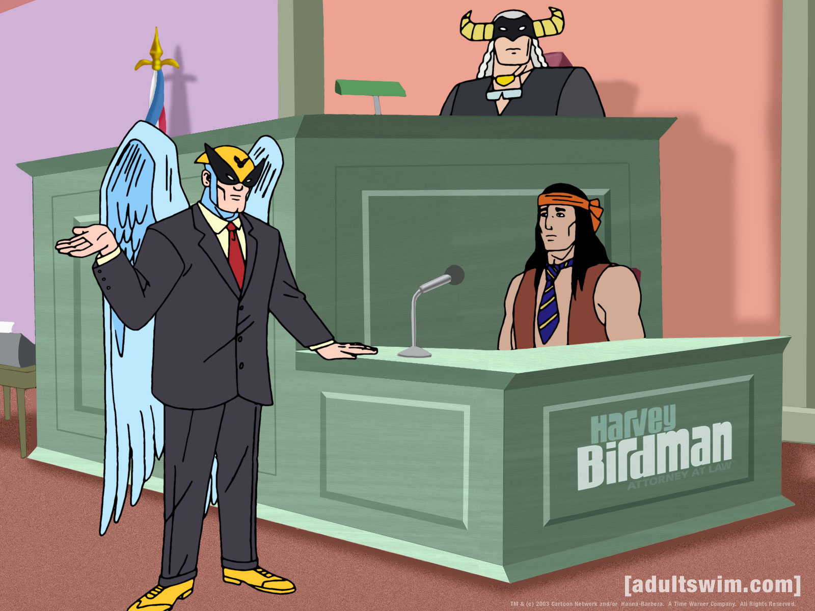 Harvey Birdman, Attorney At Law Wallpapers