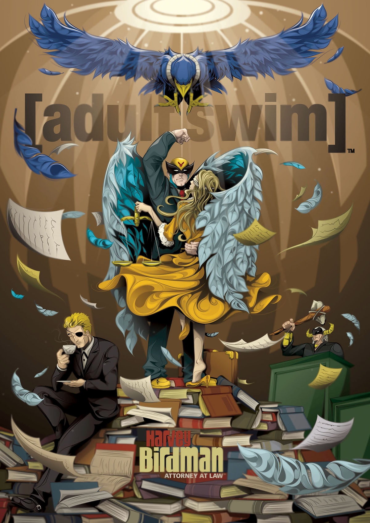 Harvey Birdman, Attorney At Law Wallpapers