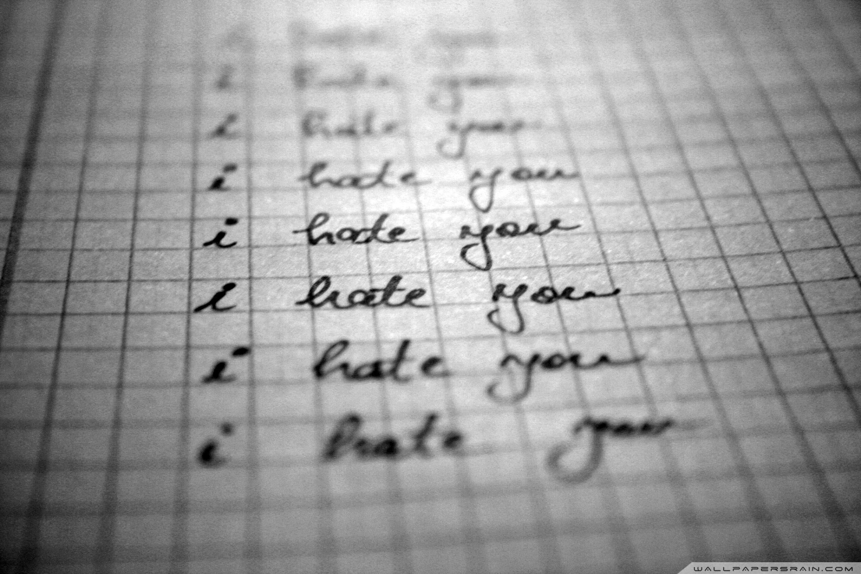 Hate You Wallpapers