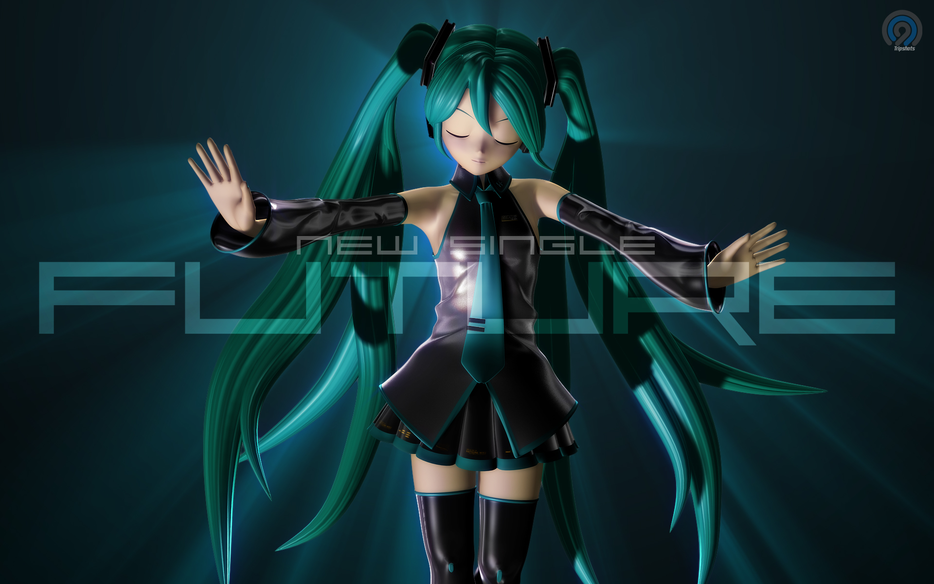 Hatsune Miku 3D Wallpapers