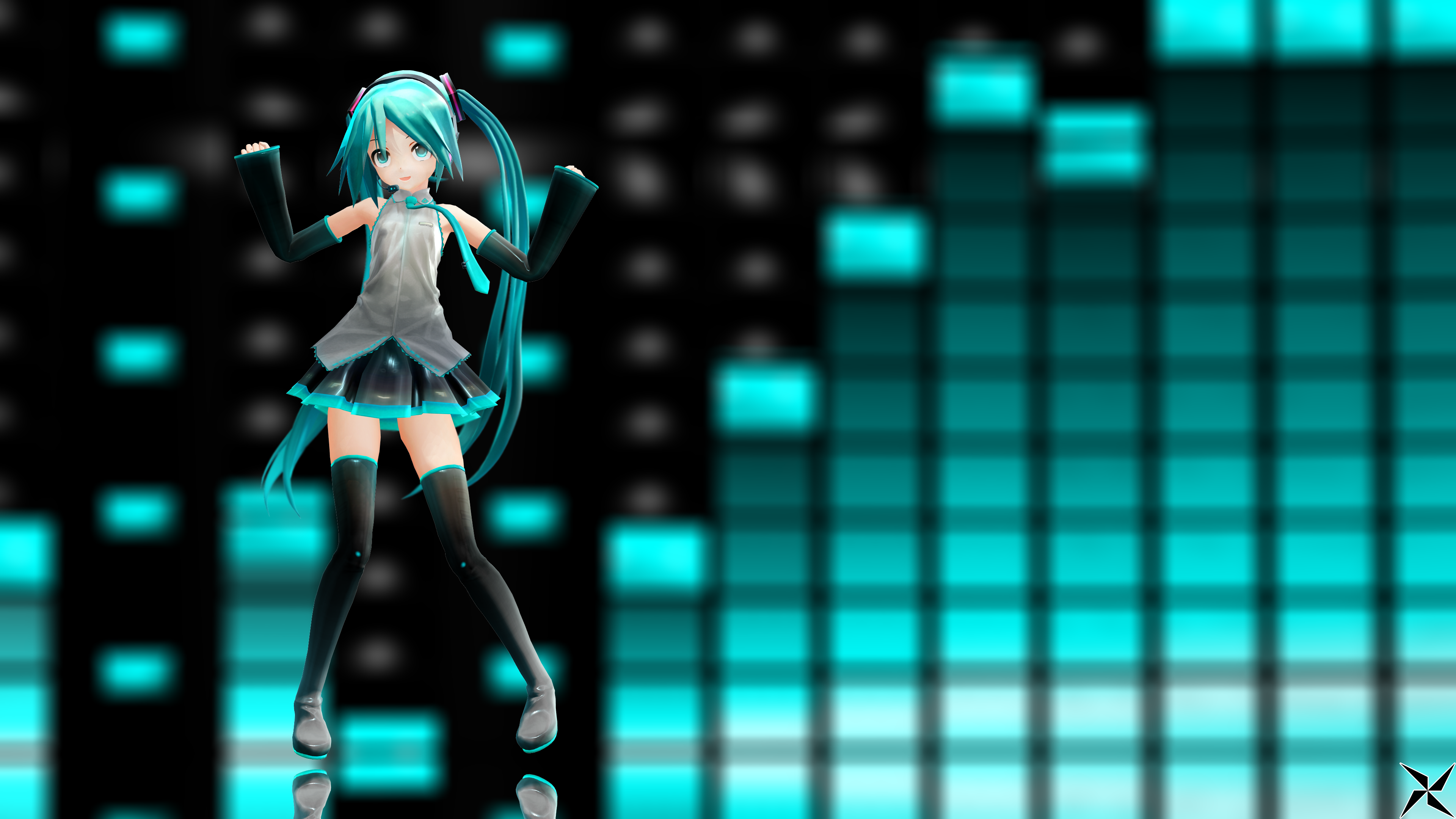 Hatsune Miku 4K Wallpapers