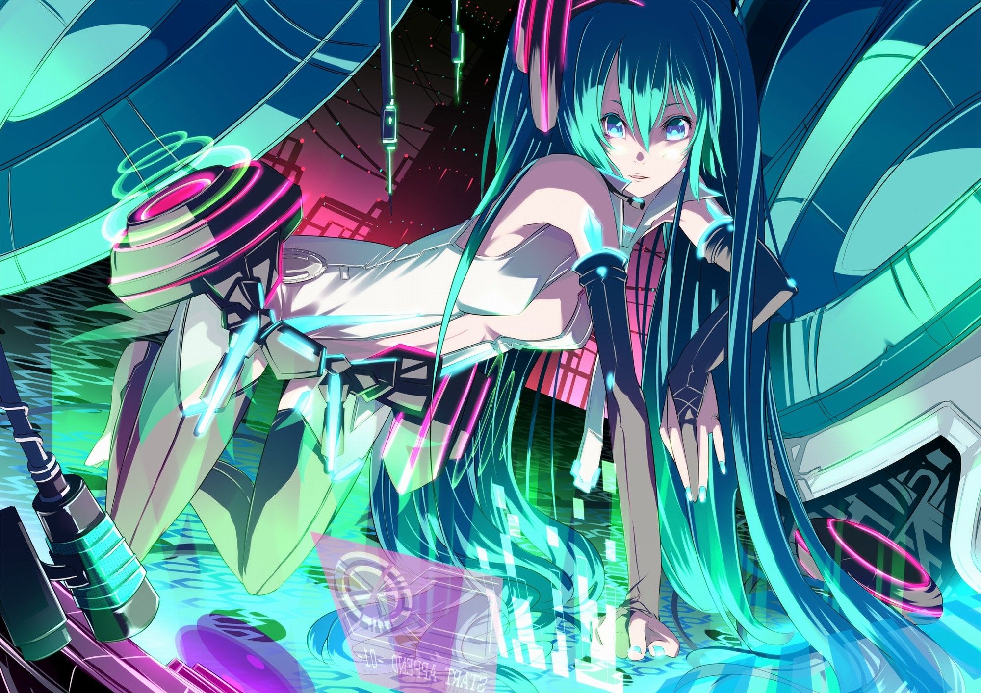 Hatsune Miku Anime Art Wallpapers