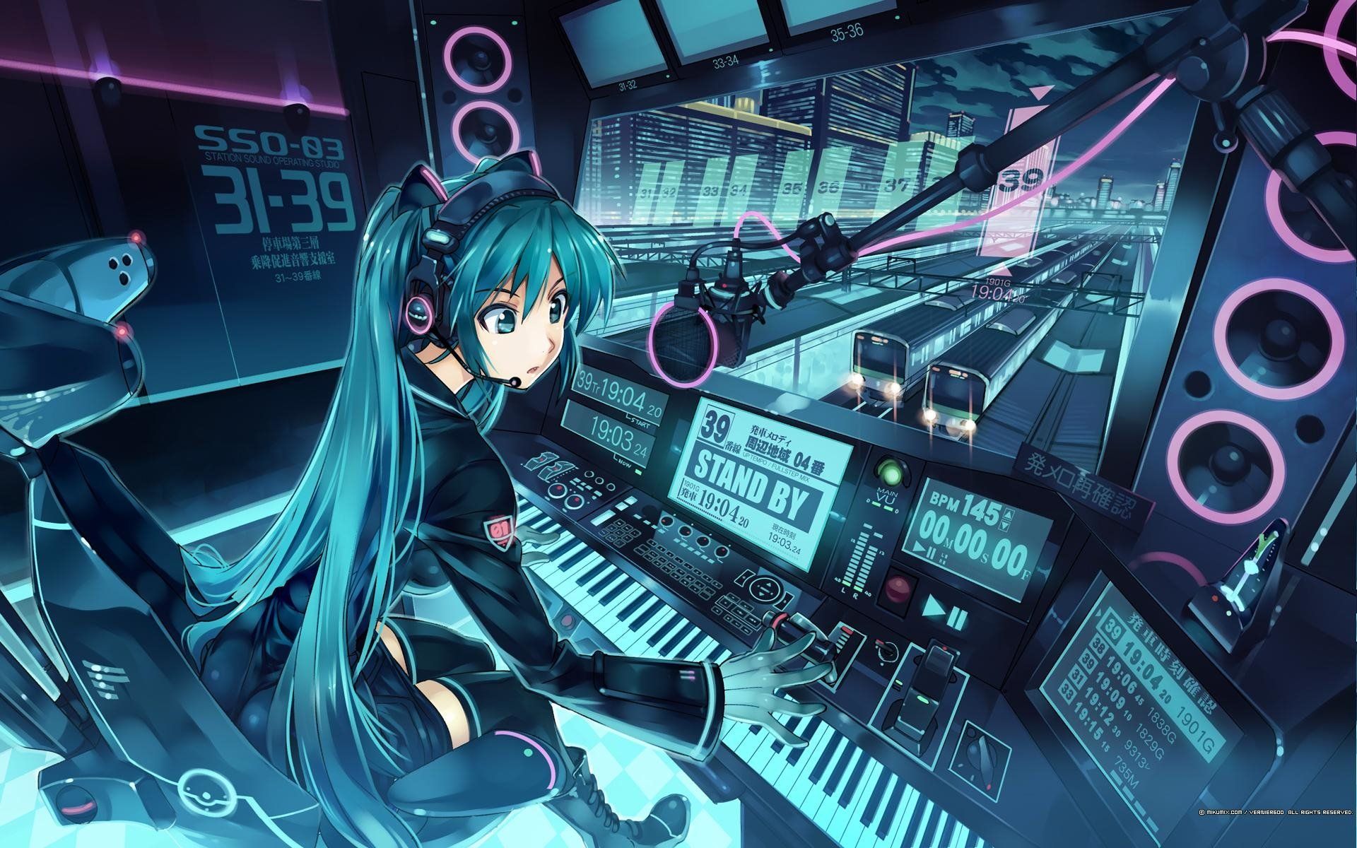 Hatsune Miku Anime Wallpapers