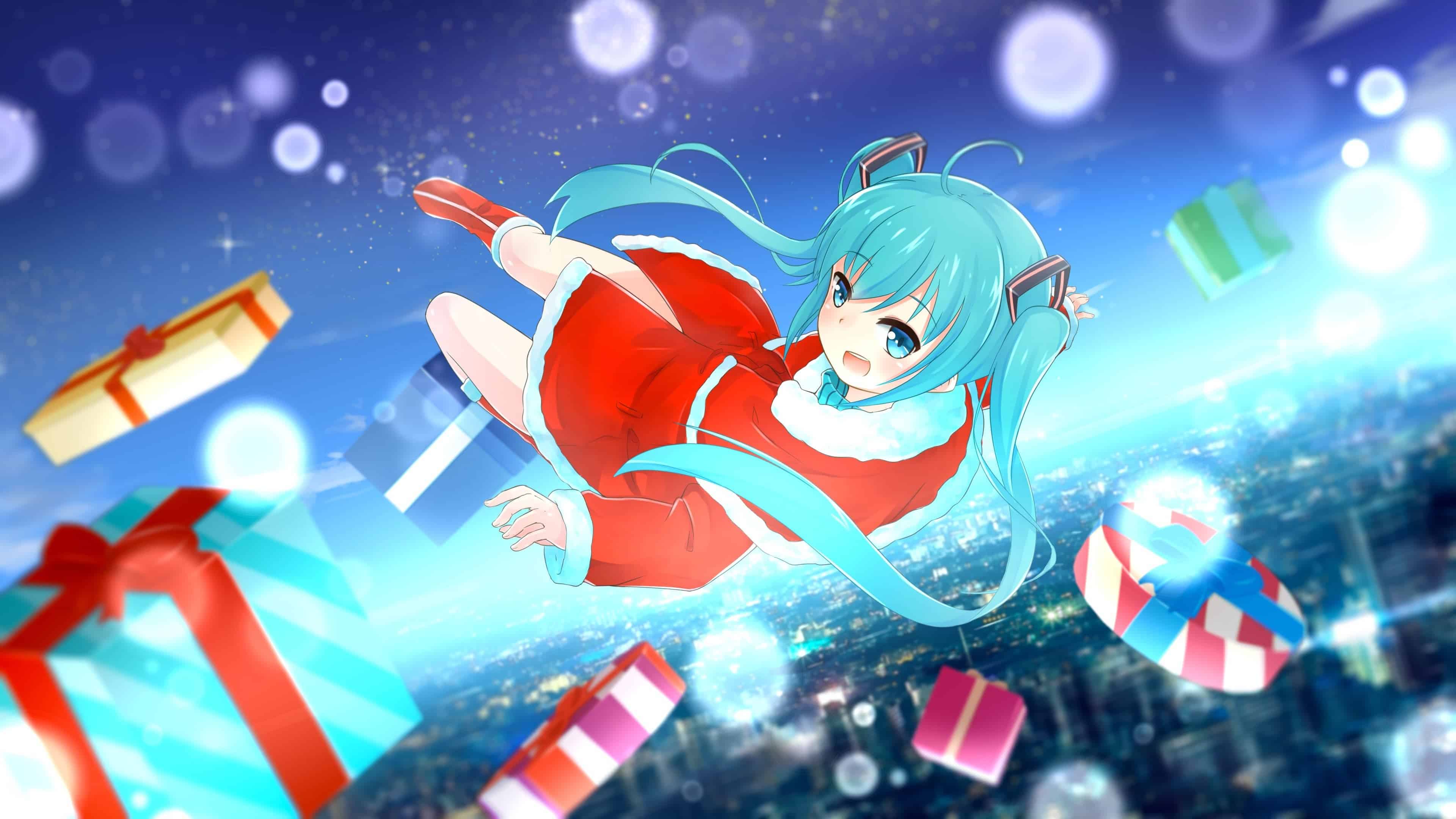 Hatsune Miku Christmas Wallpapers