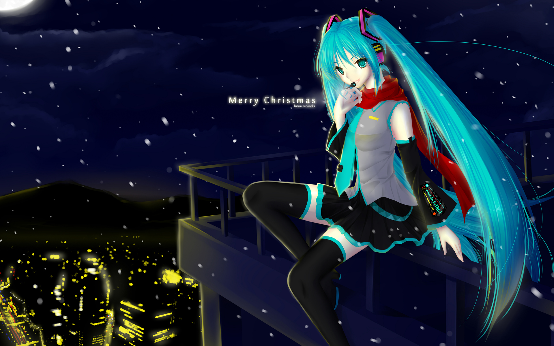 Hatsune Miku Christmas Wallpapers