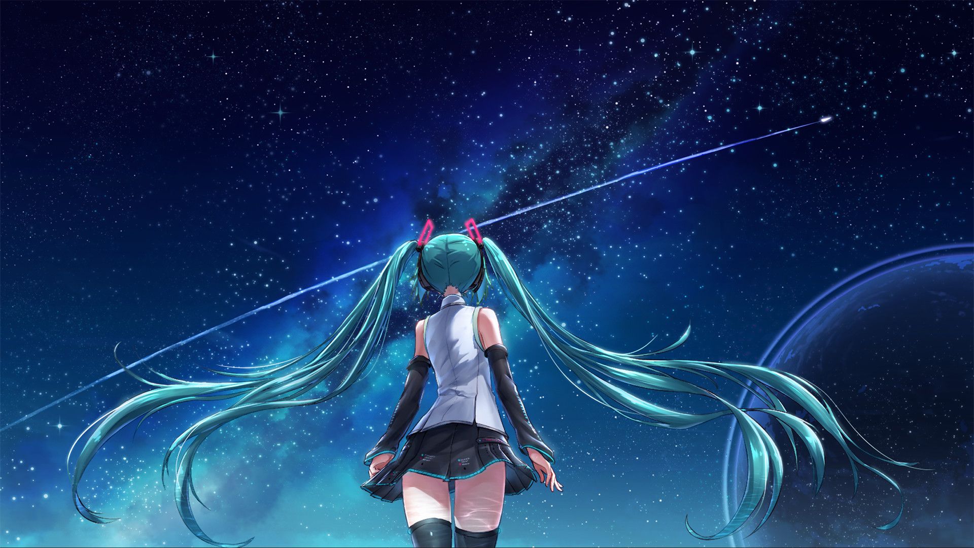 Hatsune Miku Desktop Background