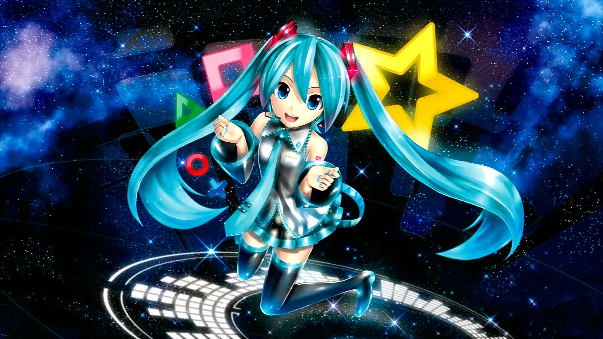 Hatsune Miku Desktop Background