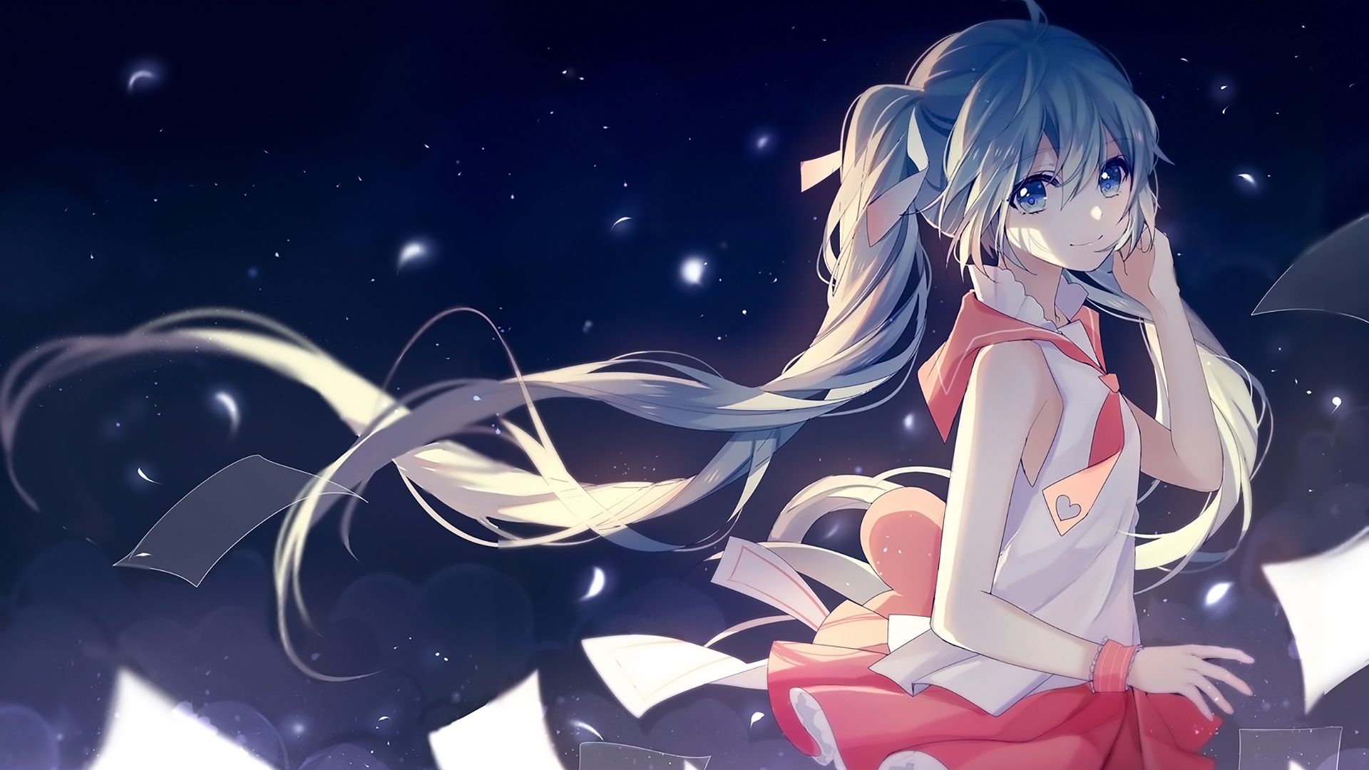 Hatsune Miku Desktop Background