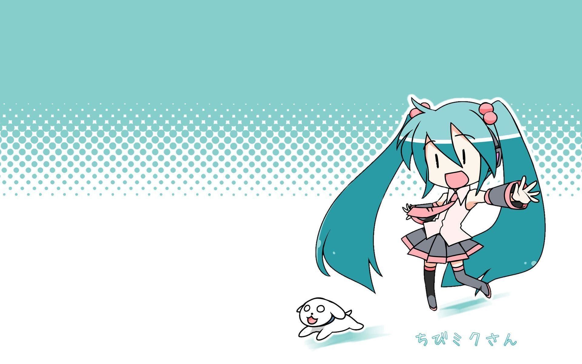 Hatsune Miku Desktop Background