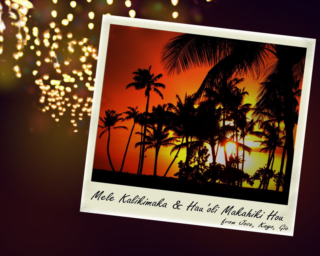 Hawaii Christmas Wallpapers