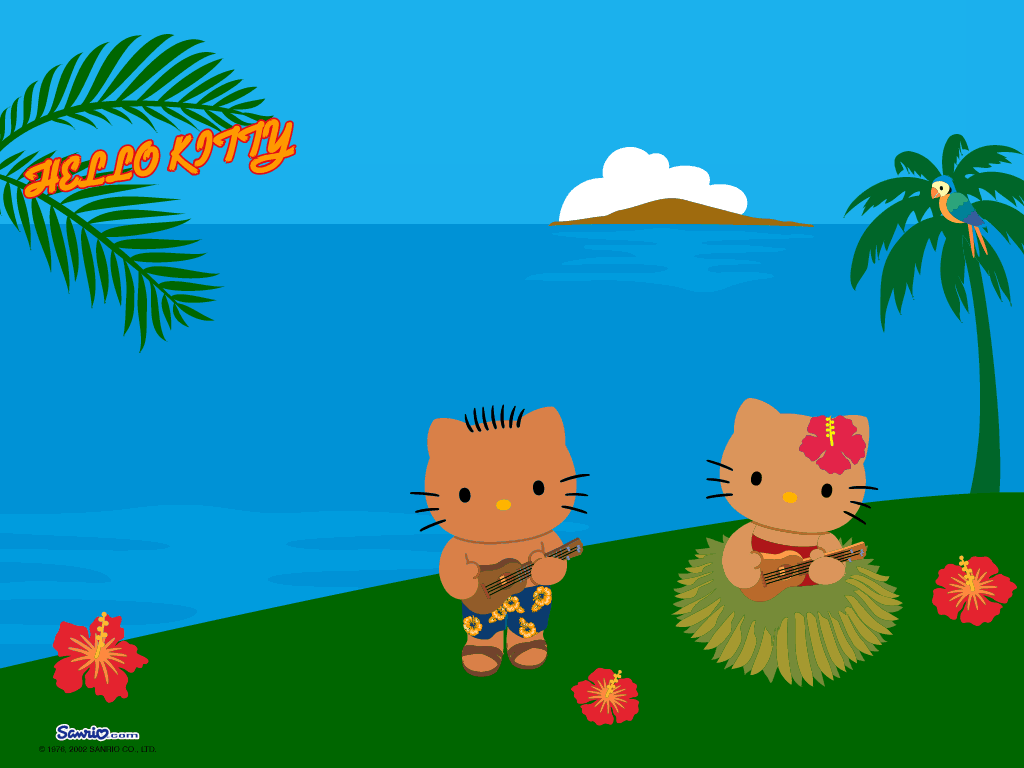 Hawaii Hello Kitty Wallpapers