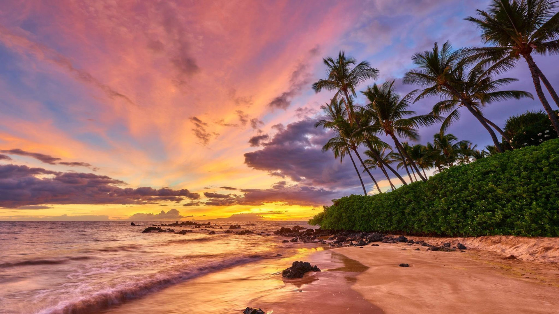 Hawaii Sunset Wallpapers