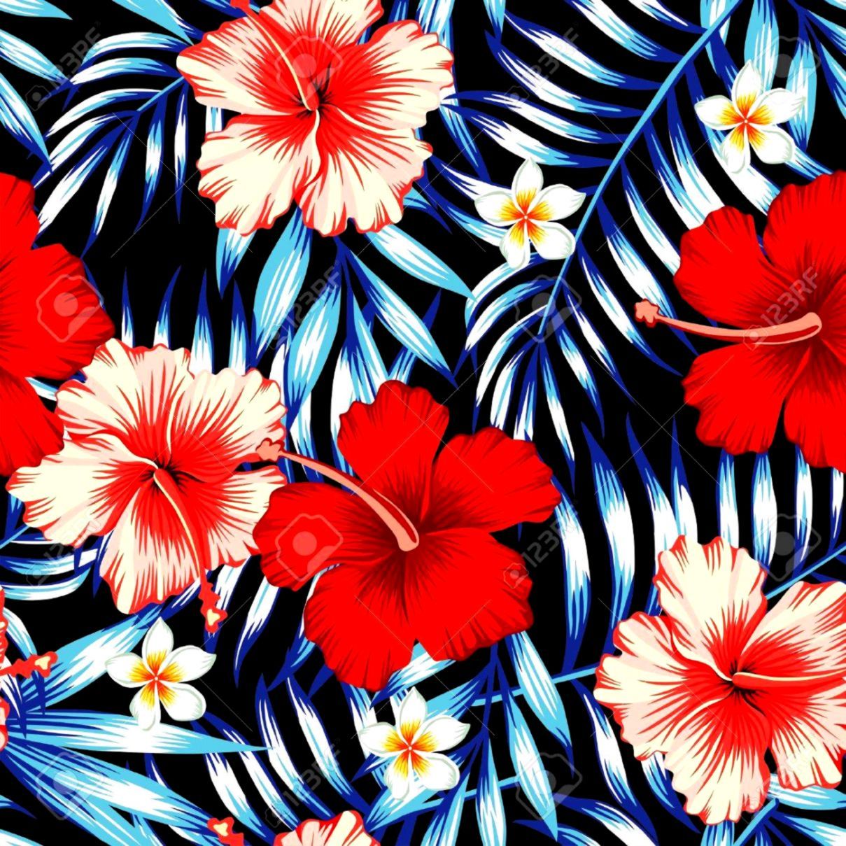 Hawaiian Floral Wallpapers