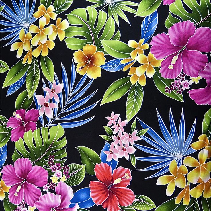 Hawaiian Floral Wallpapers