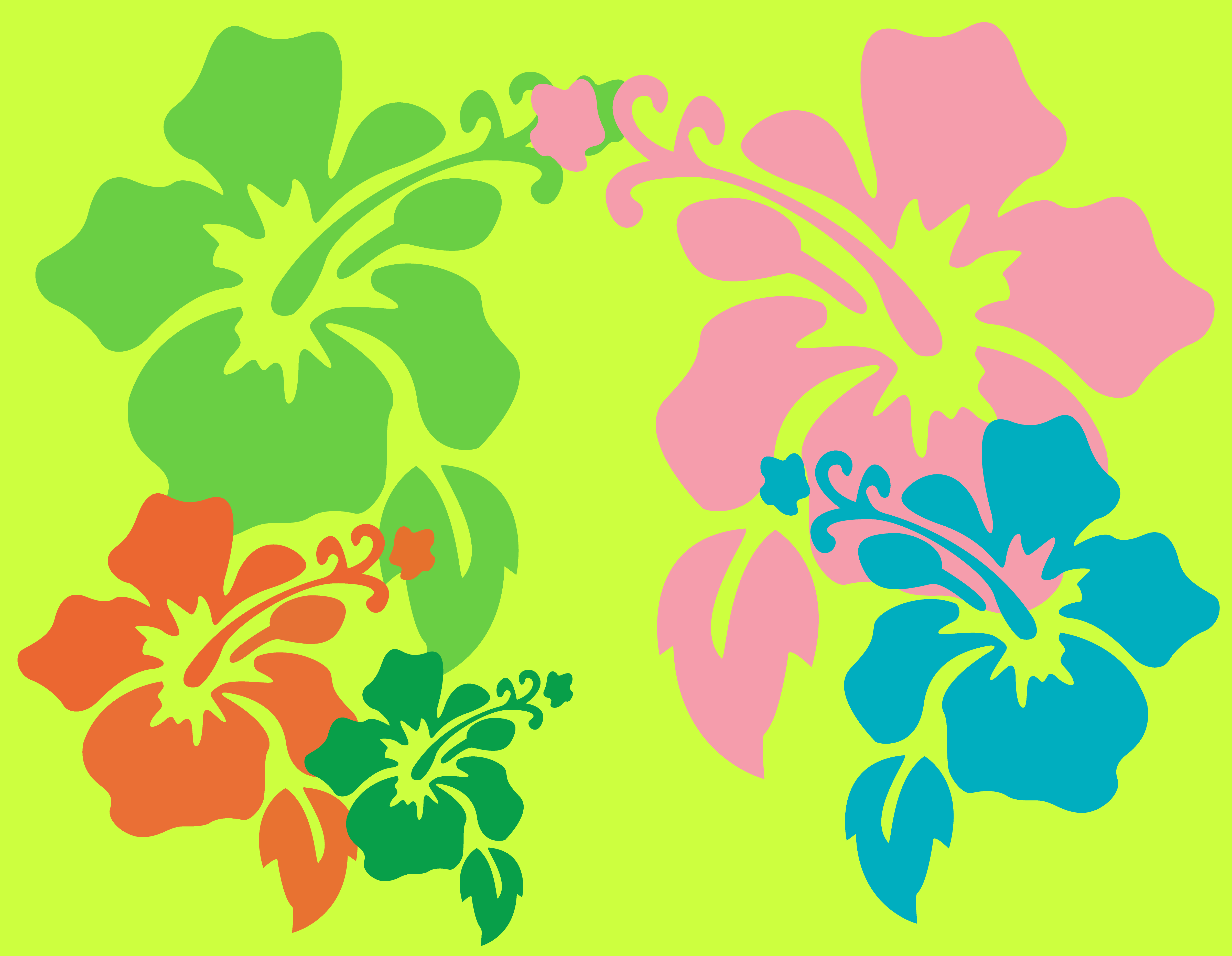 Hawaiian Floral Wallpapers