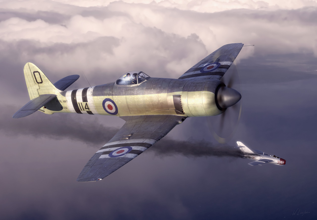 Hawker Sea Fury Wallpapers