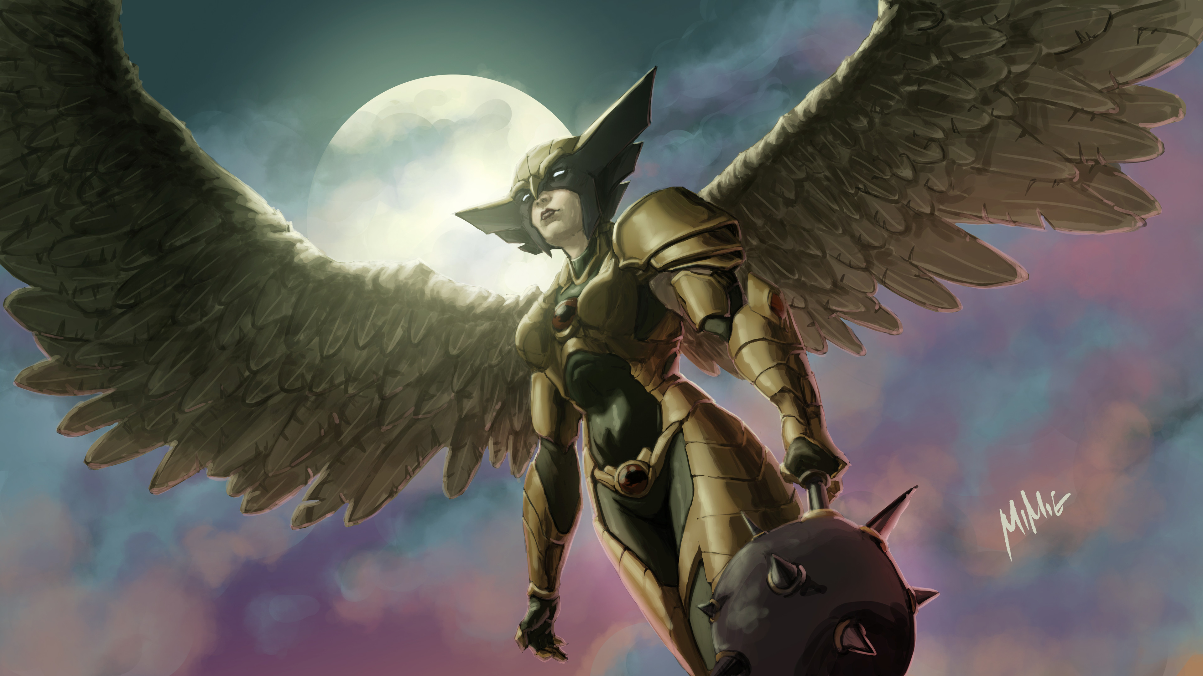 Hawkgirl Wallpapers