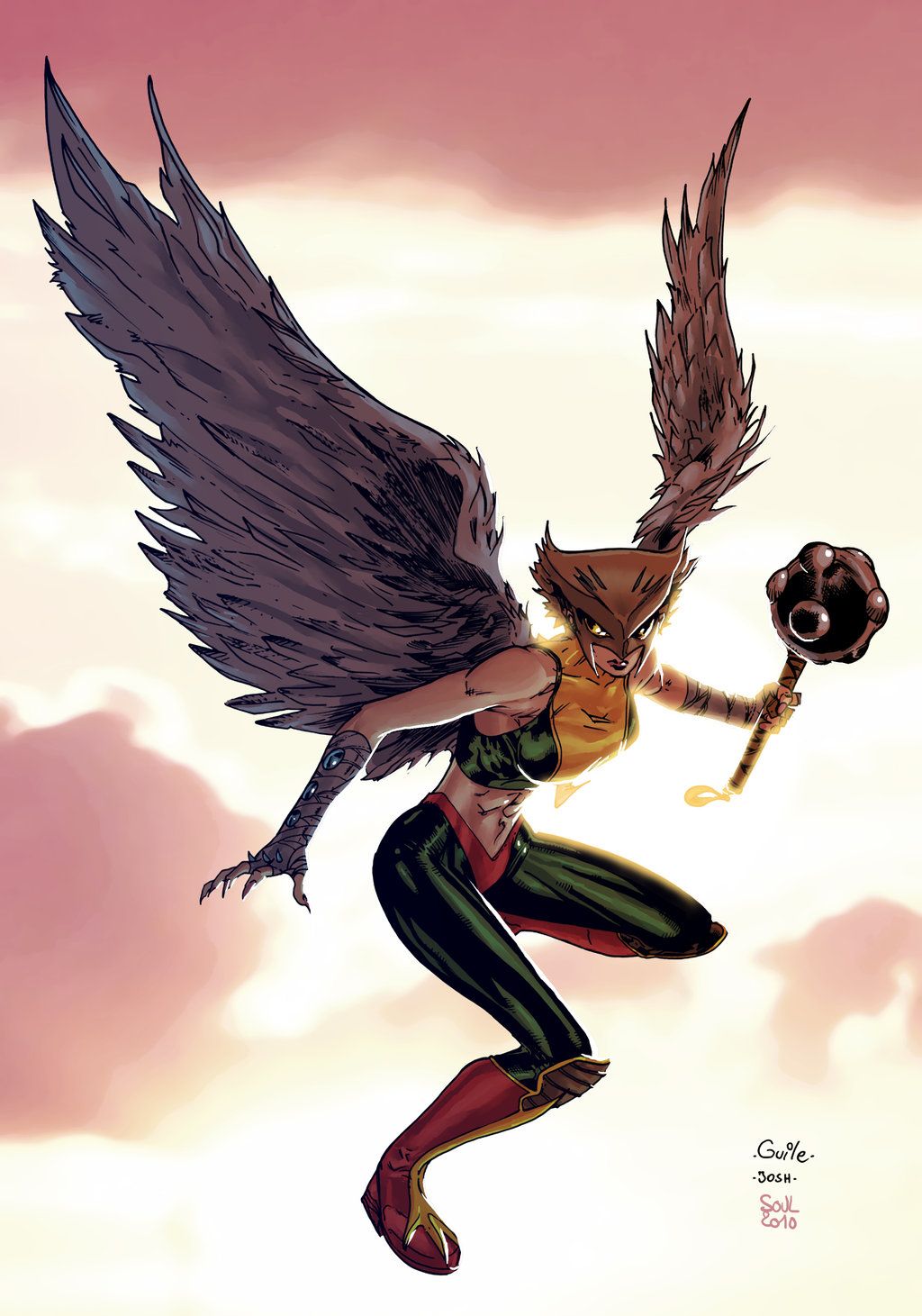 Hawkgirl Wallpapers