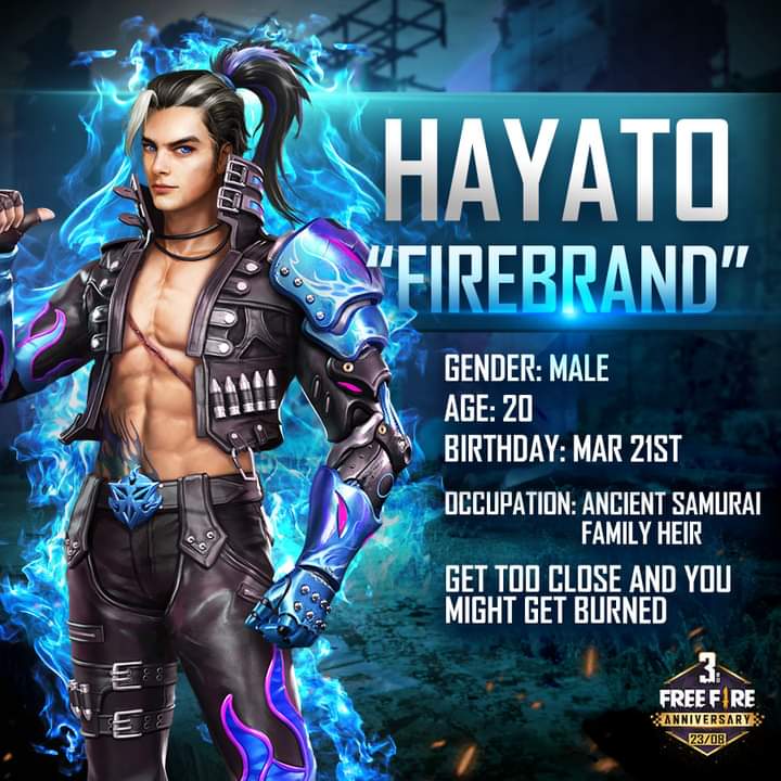 Hayato Garena Free Fire Wallpapers