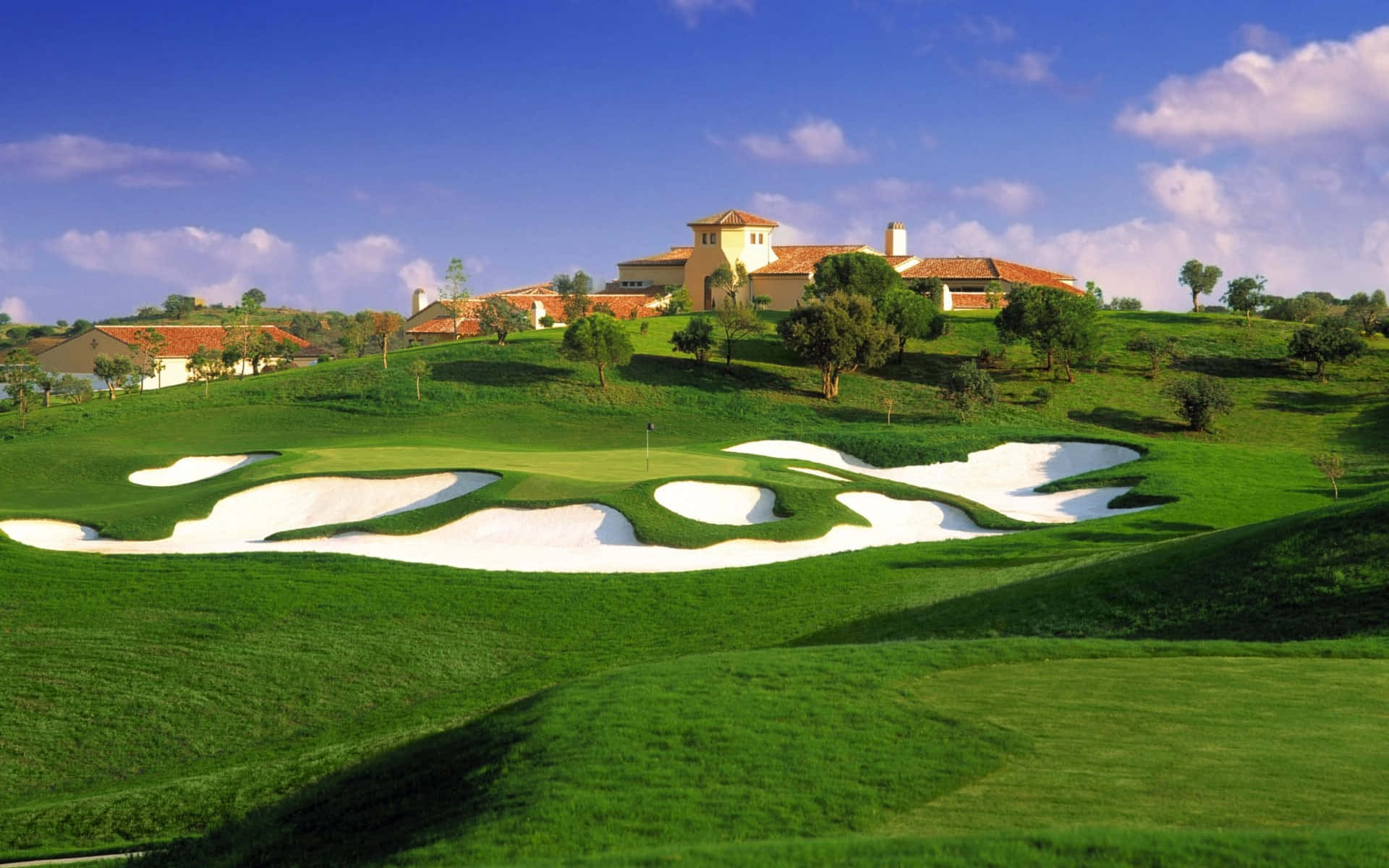 Hd Golf Course Background