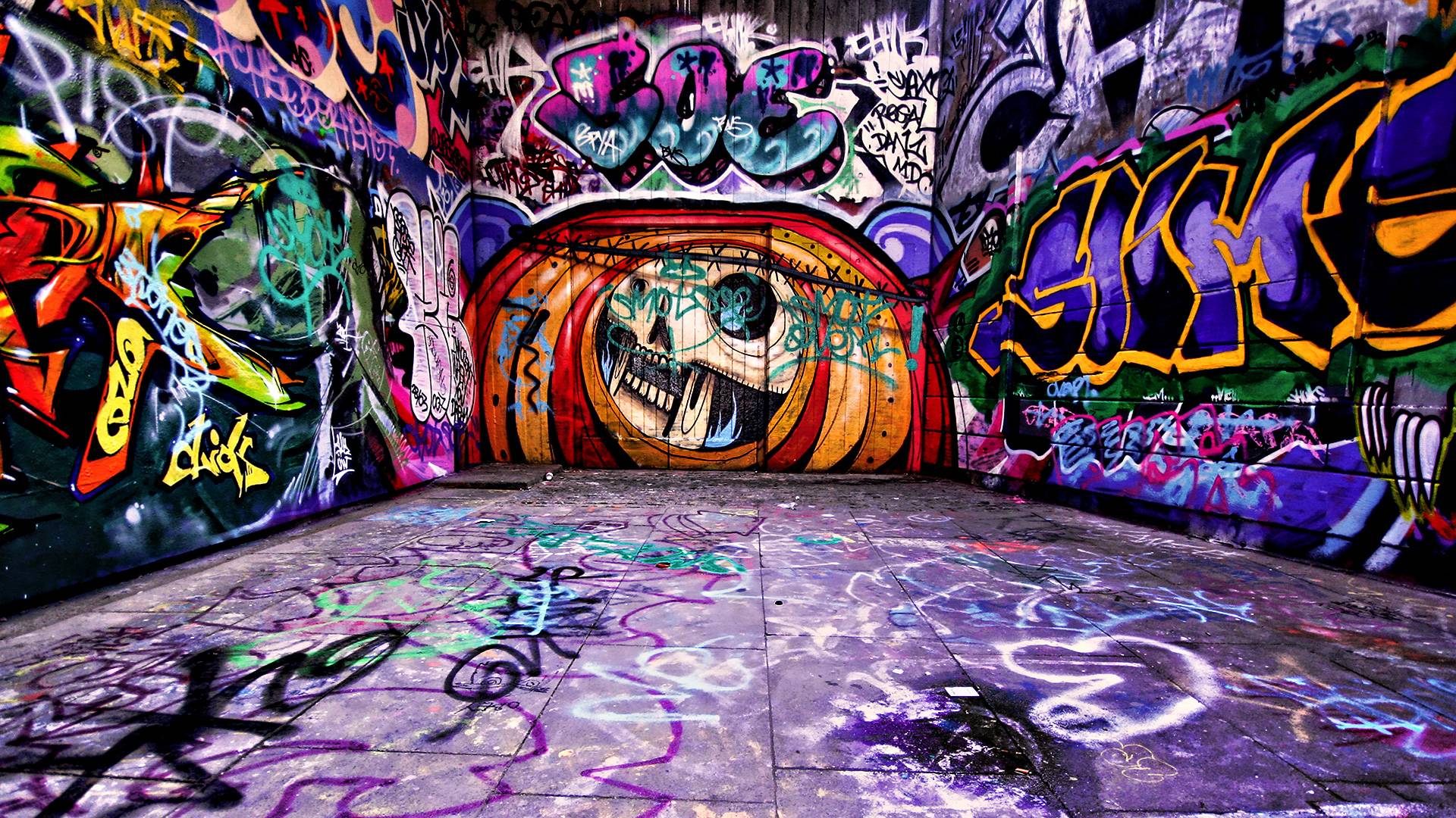 Hd Graffiti 1080P Wallpapers