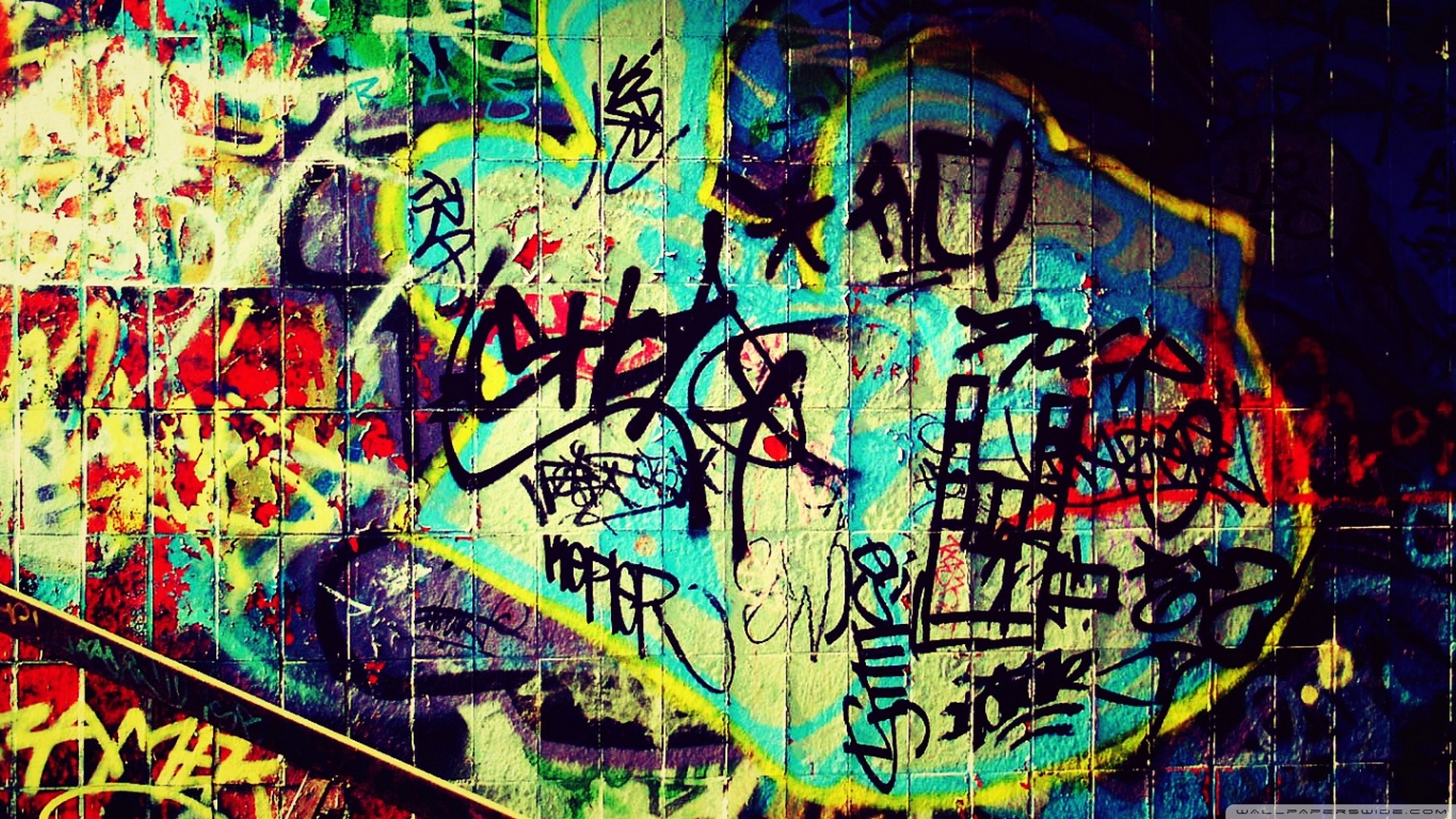 Hd Graffiti 1080P Wallpapers