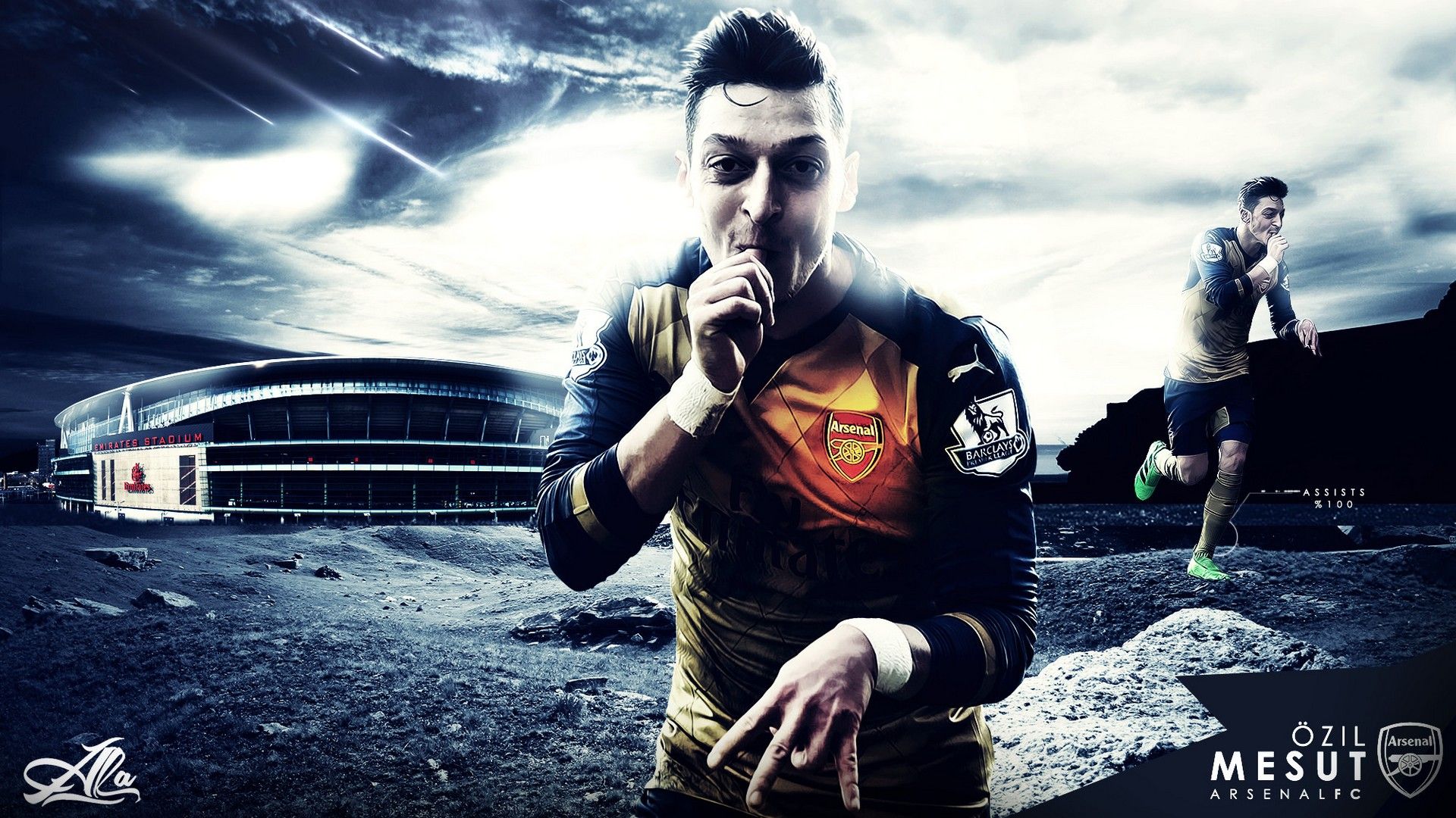 Hd Mesut Ozil Art 2021 Wallpapers