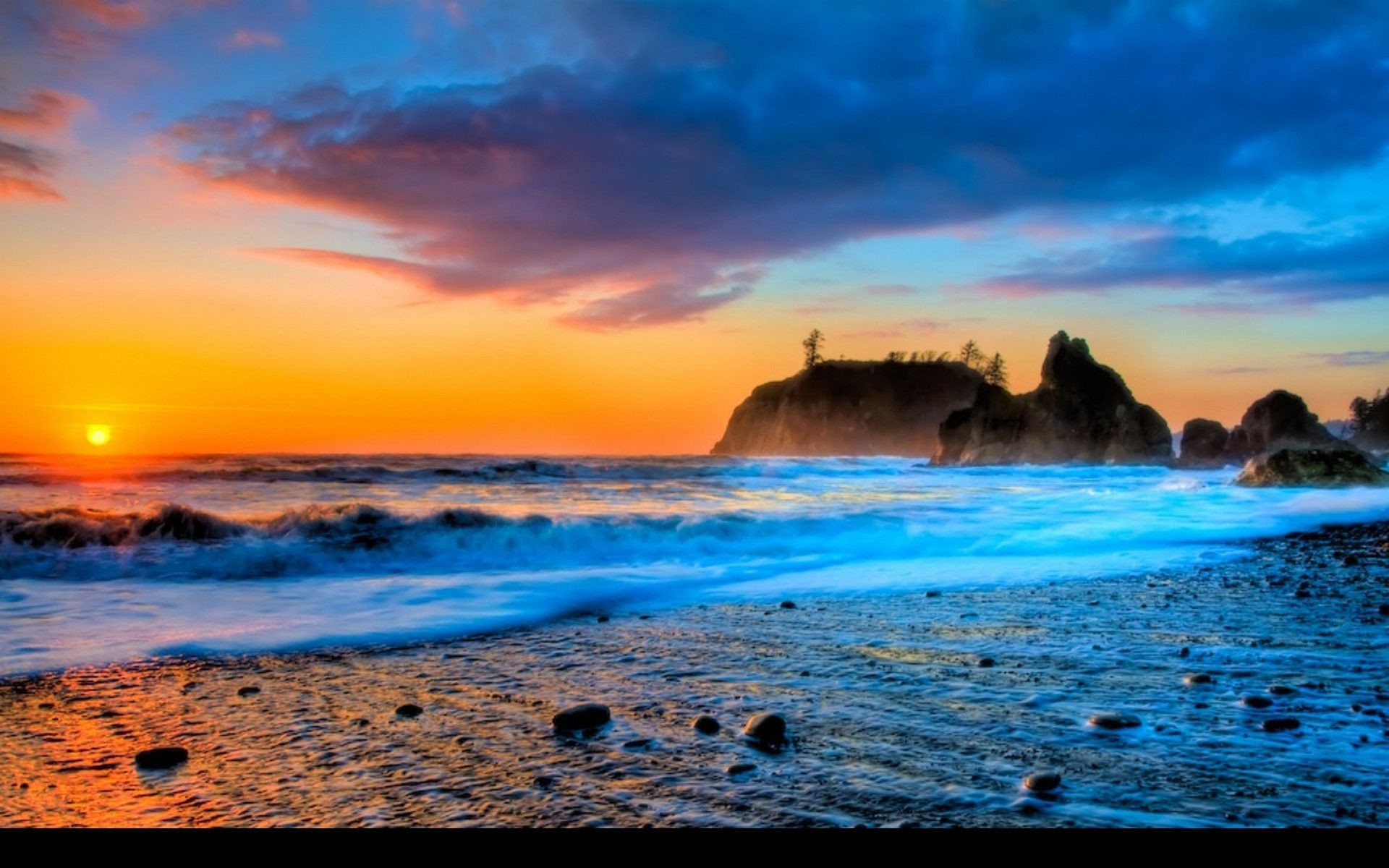 Hd Ocean Sunset Photography Wallpapers