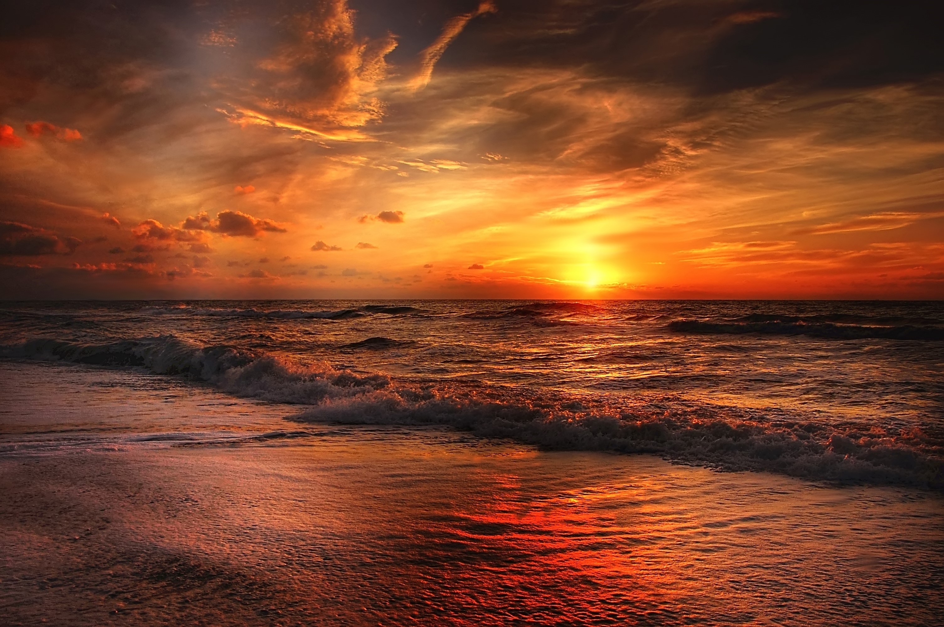 Hd Ocean Sunset Photography Wallpapers