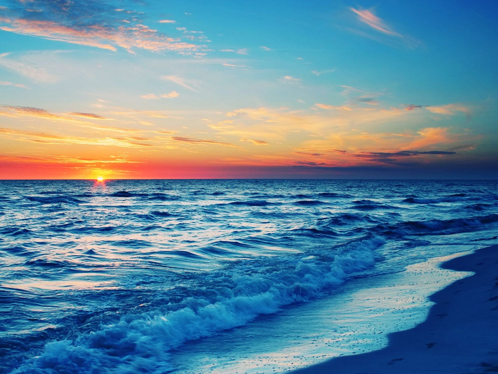 Hd Ocean Sunset Photography Wallpapers