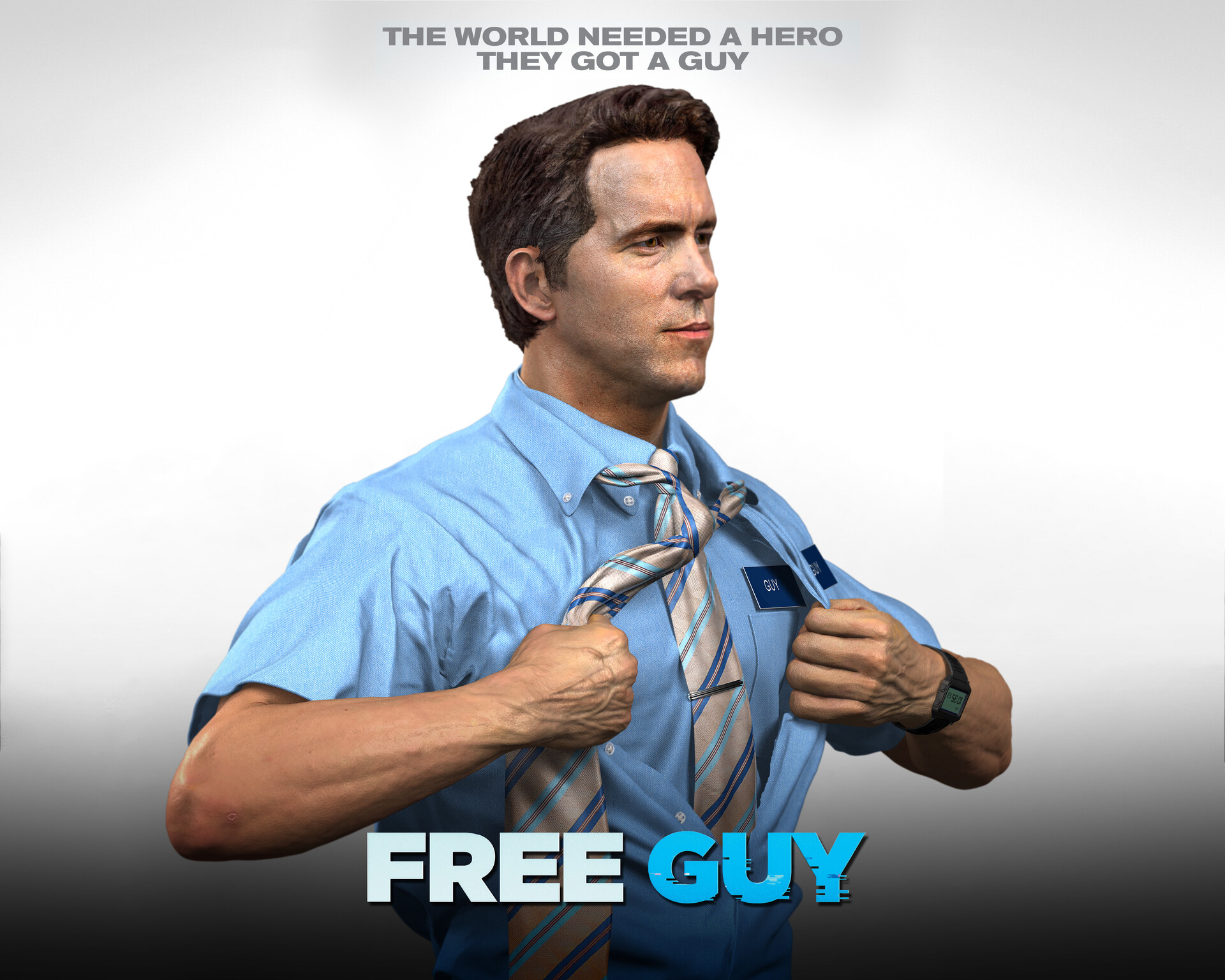 Hd Poster Of Free Guy Movie Wallpapers