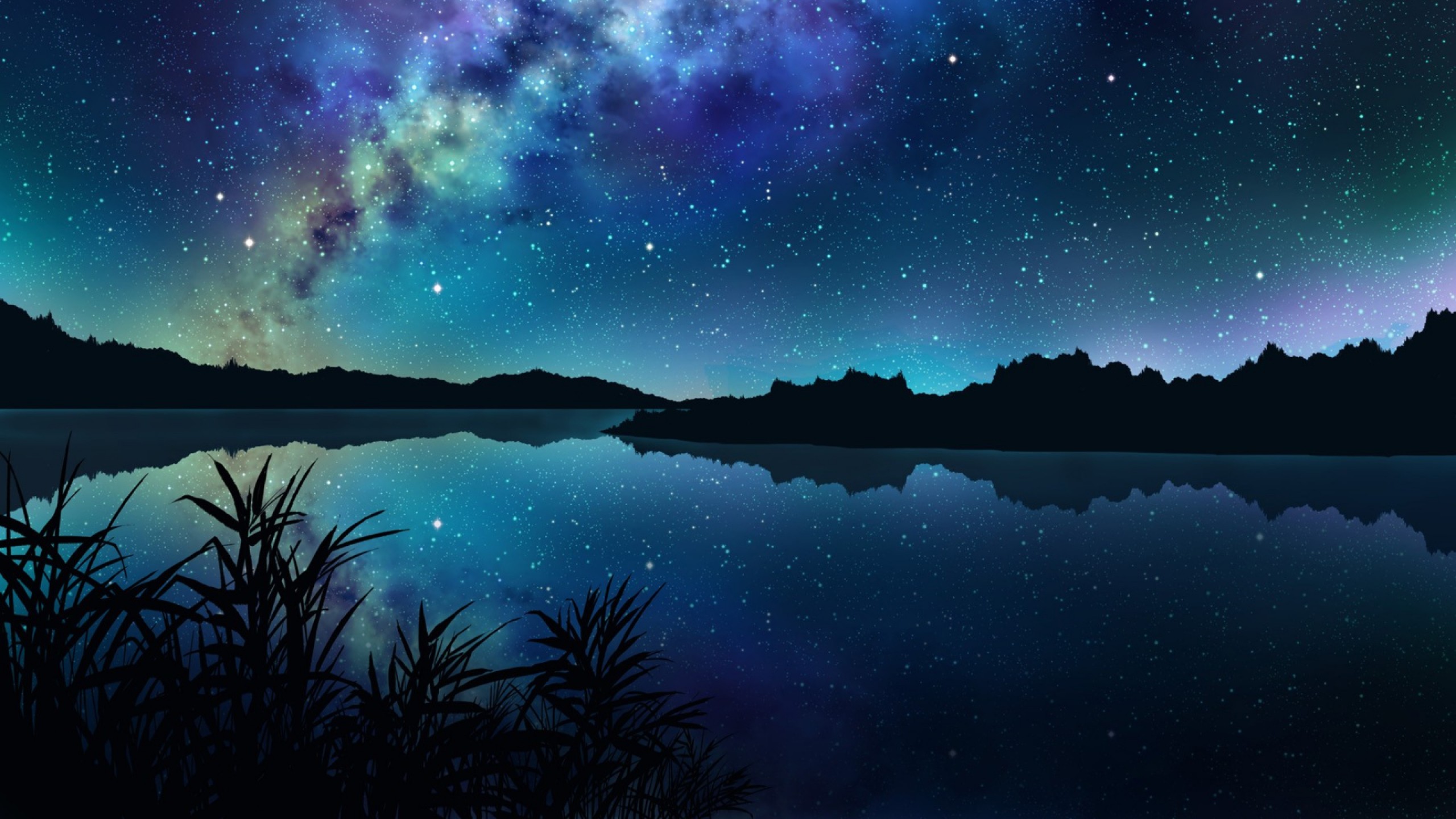 Hd Starry Night Wallpapers