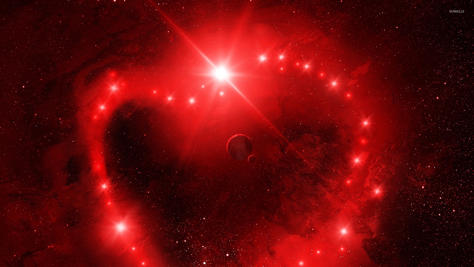 Heart In Space Wallpapers