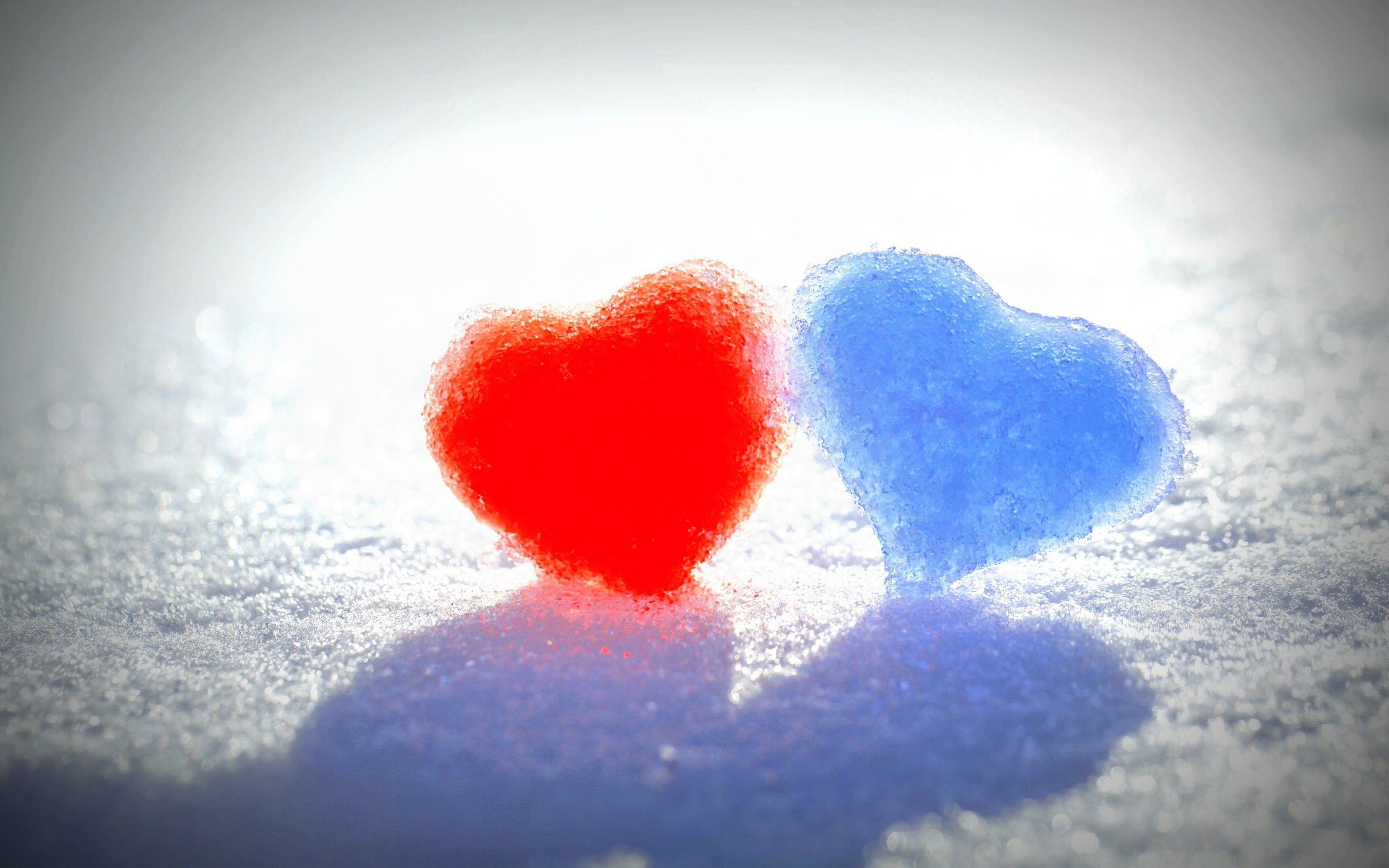 Heart In The Snow Wallpapers