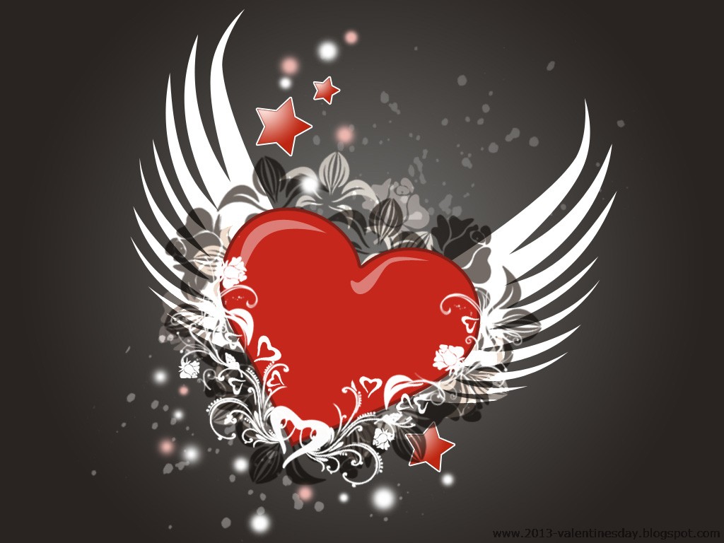 Heart With Wings Wallpapers